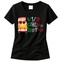 Cinco De Mayo Funny Math Nerds 5525 Cinco De Root-o Womens T-Shirt