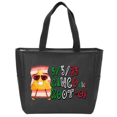 Cinco De Mayo Funny Math Nerds 5525 Cinco De Root-o Zip Tote Bag