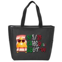Cinco De Mayo Funny Math Nerds 5525 Cinco De Root-o Zip Tote Bag