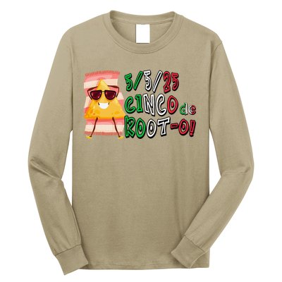 Cinco De Mayo Funny Math Nerds 5525 Cinco De Root-o Long Sleeve Shirt