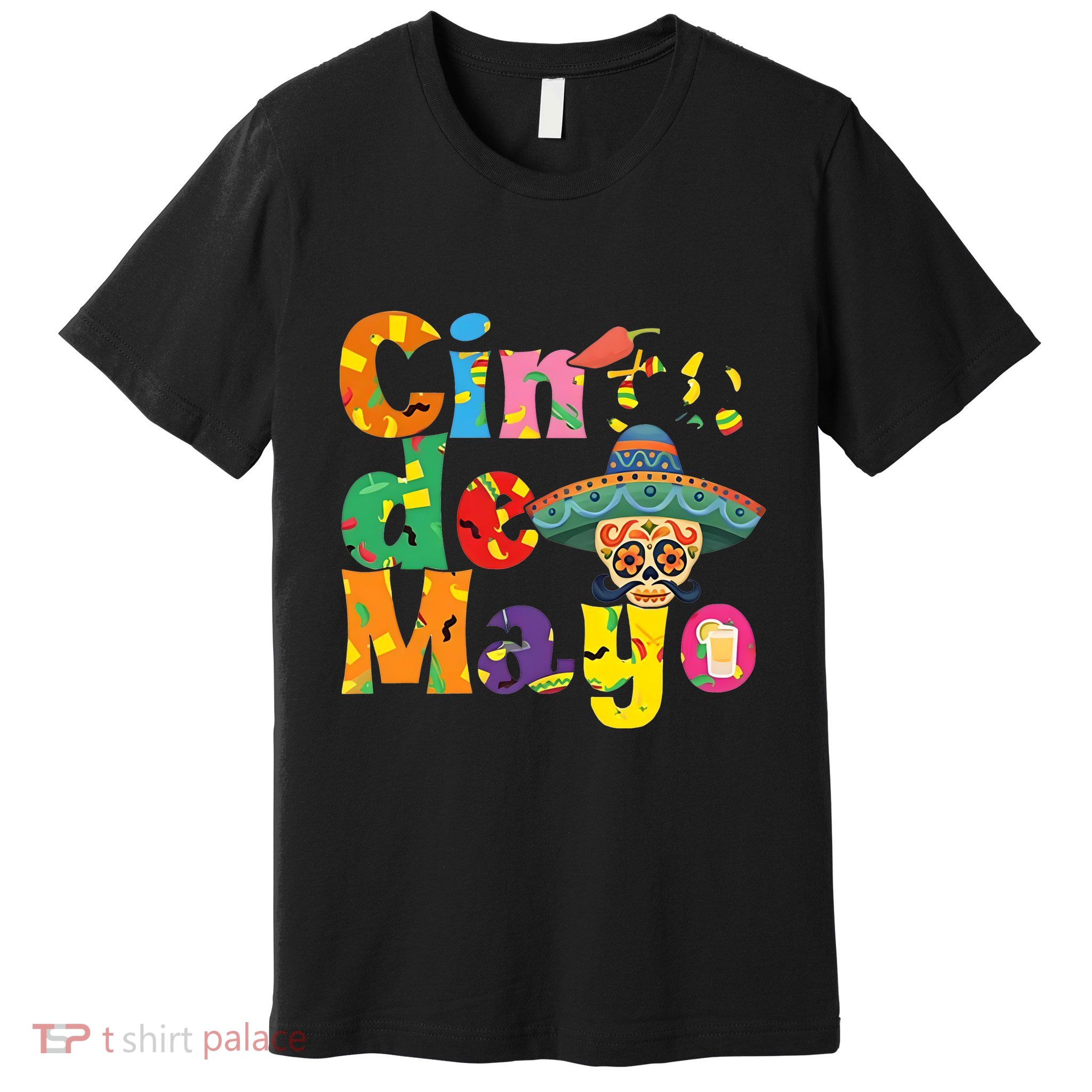 Cinco De Mayo Mexican Day Celebration Premium T-Shirt