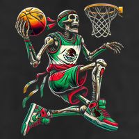 Cinco De Mayo 2025 Skeleton Play Basketball Sombrero Fiesta Adult Drive Performance Visor