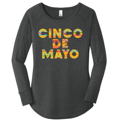 Cinco De Mayo Fiesta Holiday Women's Perfect Tri Tunic Long Sleeve Shirt