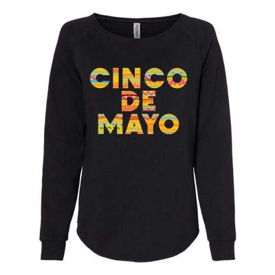 Cinco De Mayo Fiesta Holiday Womens California Wash Sweatshirt