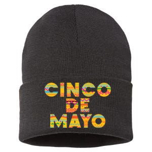 Cinco De Mayo Fiesta Holiday Sustainable Knit Beanie