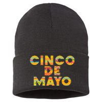 Cinco De Mayo Fiesta Holiday Sustainable Knit Beanie