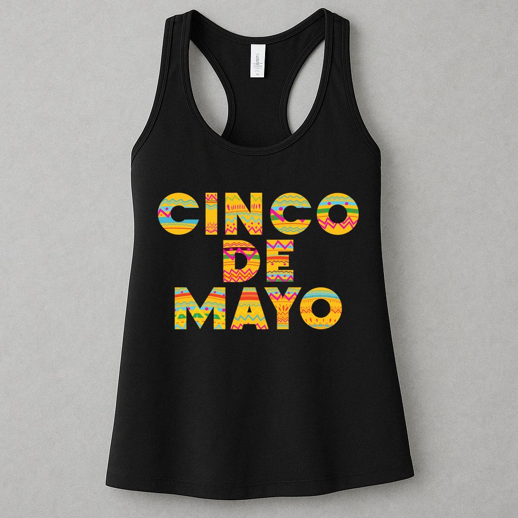 Cinco De Mayo Fiesta Holiday Womens Tank Top