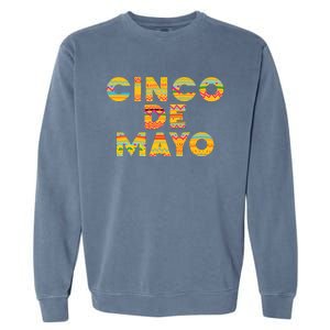 Cinco De Mayo Fiesta Holiday Garment-Dyed Sweatshirt