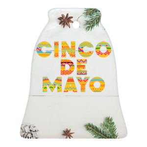 Cinco De Mayo Fiesta Holiday Ceramic Bell Ornament