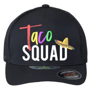 Cinco De Mayo Taco Squad Design To Celebrate A Fiesta Flexfit Unipanel Trucker Cap