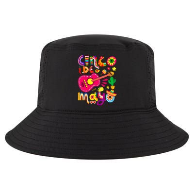 Cinco De Mayo Mexican Fiesta 5 De Mayo Cool Comfort Performance Bucket Hat