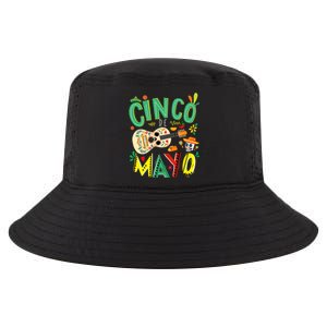 Cinco De Mayo Lets Fiesta Squad 5 De Mayo Mexican Fiesta Cool Comfort Performance Bucket Hat