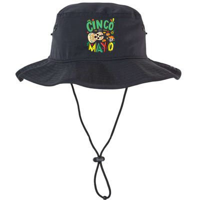 Cinco De Mayo Lets Fiesta Squad 5 De Mayo Mexican Fiesta Legacy Cool Fit Booney Bucket Hat