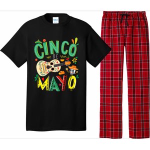 Cinco De Mayo Lets Fiesta Squad 5 De Mayo Mexican Fiesta Pajama Set