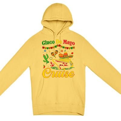 Cinco De Mayo Cruise Squad Fiesta Squad Matching Team Cruising Premium Pullover Hoodie