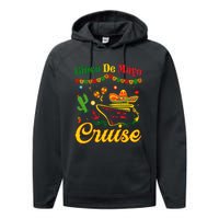 Cinco De Mayo Cruise Squad Fiesta Squad Matching Team Cruising Performance Fleece Hoodie