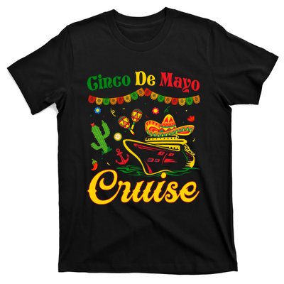 Cinco De Mayo Cruise Squad Fiesta Squad Matching Team Cruising T-Shirt