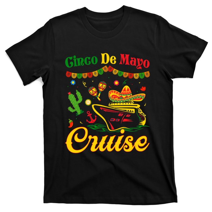 Cinco De Mayo Cruise Squad Fiesta Squad Matching Team Cruising T-Shirt