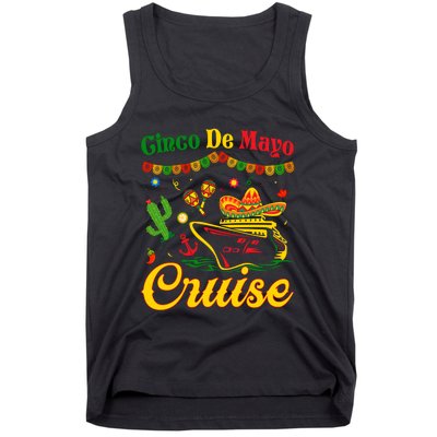 Cinco De Mayo Cruise Squad Fiesta Squad Matching Team Cruising Tank Top