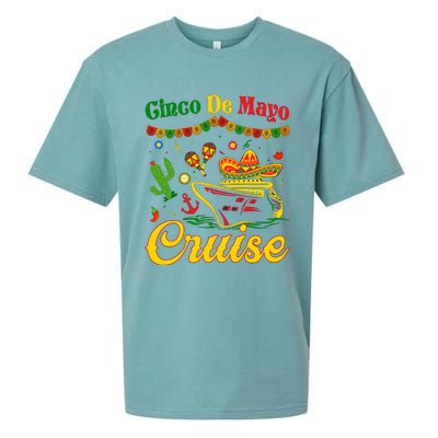 Cinco De Mayo Cruise Squad Fiesta Squad Matching Team Cruising Sueded Cloud Jersey T-Shirt