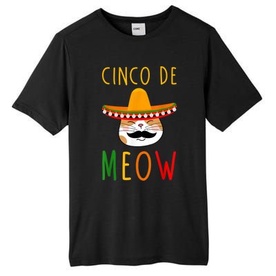 Cinco De Meow Tee Cinco De Mayo Mexico Cats Clothes Outfit Tall Fusion ChromaSoft Performance T-Shirt