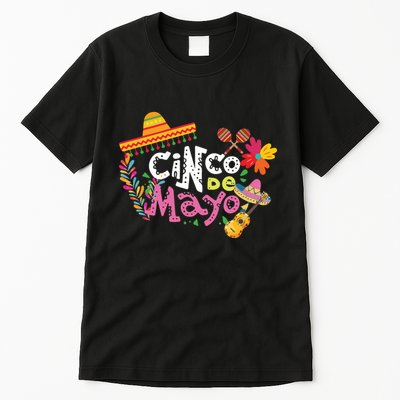 Cinco De Mayo Mexican Fiesta 5 De Mayo Tall T-Shirt