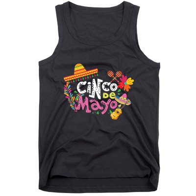 Cinco De Mayo Mexican Fiesta 5 De Mayo Tank Top