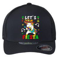 Cinco De Mayo Party Lets Fiesta Dancing Mexican Unicorn Flexfit Unipanel Trucker Cap