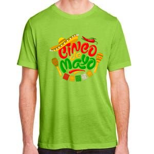 Cinco De Mayo Celebration Fiesta Adult ChromaSoft Performance T-Shirt