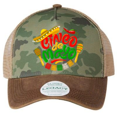 Cinco De Mayo Celebration Fiesta Legacy Tie Dye Trucker Hat