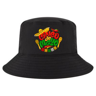 Cinco De Mayo Celebration Fiesta Cool Comfort Performance Bucket Hat