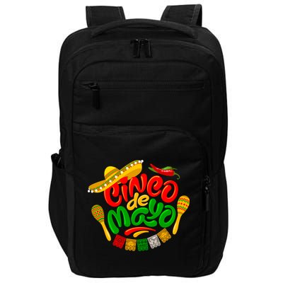 Cinco De Mayo Celebration Fiesta Impact Tech Backpack