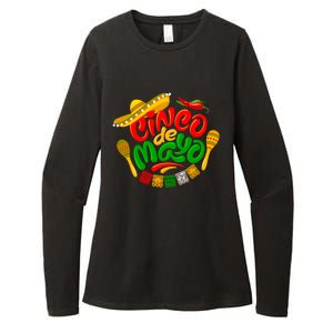 Cinco De Mayo Celebration Fiesta Womens CVC Long Sleeve Shirt