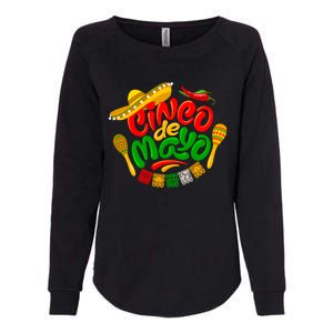 Cinco De Mayo Celebration Fiesta Womens California Wash Sweatshirt