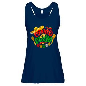 Cinco De Mayo Celebration Fiesta Ladies Essential Flowy Tank