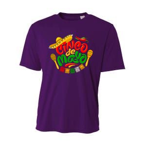 Cinco De Mayo Celebration Fiesta Performance Sprint T-Shirt