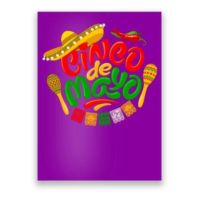 Cinco De Mayo Celebration Fiesta Poster