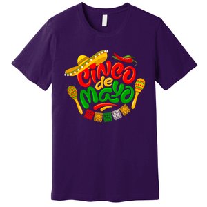 Cinco De Mayo Celebration Fiesta Premium T-Shirt