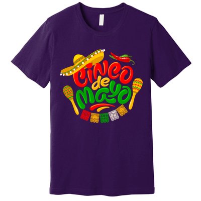 Cinco De Mayo Celebration Fiesta Premium T-Shirt