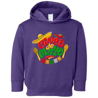 Cinco De Mayo Celebration Fiesta Toddler Hoodie