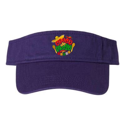 Cinco De Mayo Celebration Fiesta Valucap Bio-Washed Visor