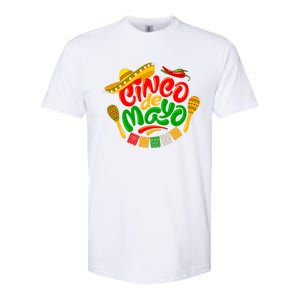 Cinco De Mayo Celebration Fiesta Softstyle CVC T-Shirt