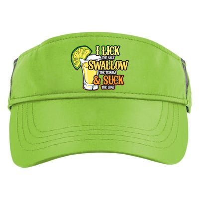 Cinco De Mayo I Lick Salt Swallow Tequila Suck Lime Funny Cute Gift Adult Drive Performance Visor