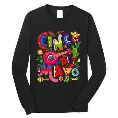 Cinco De Mayo Mexican Fiesta 5 De Mayo Long Sleeve Shirt