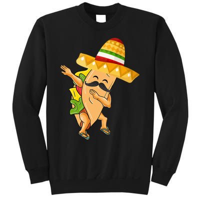 Cinco De Mayo Dabbing Taco Cinco De Mayo Sweatshirt