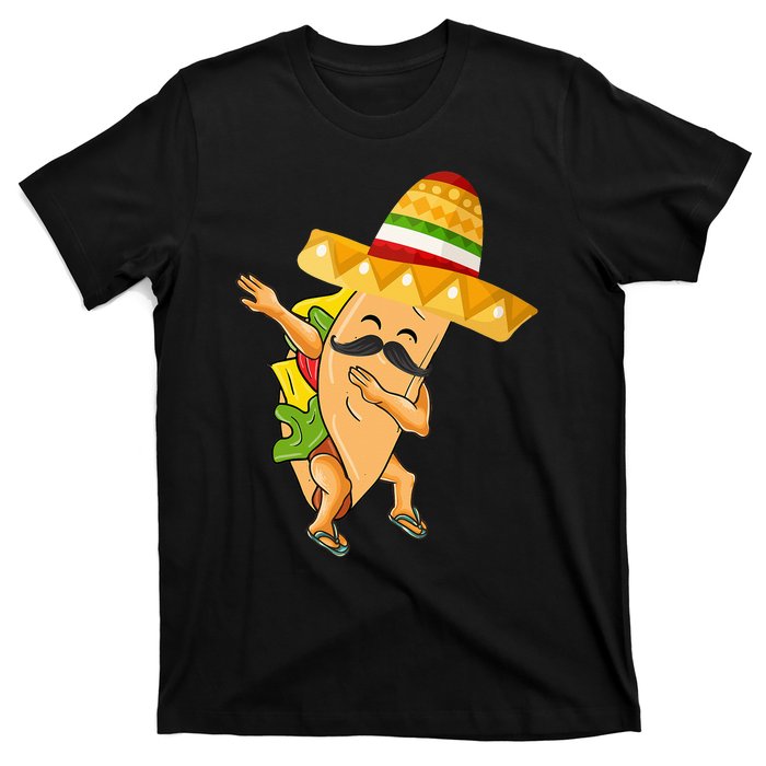 Cinco De Mayo Dabbing Taco Cinco De Mayo T-Shirt