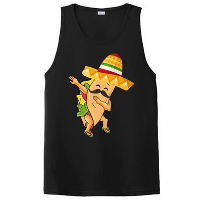 Cinco De Mayo Dabbing Taco Cinco De Mayo PosiCharge Competitor Tank