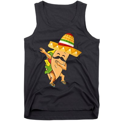 Cinco De Mayo Dabbing Taco Cinco De Mayo Tank Top