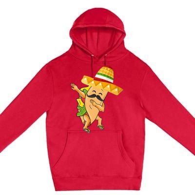 Cinco De Mayo Dabbing Taco Cinco De Mayo Premium Pullover Hoodie