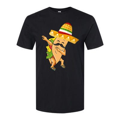 Cinco De Mayo Dabbing Taco Cinco De Mayo Softstyle CVC T-Shirt